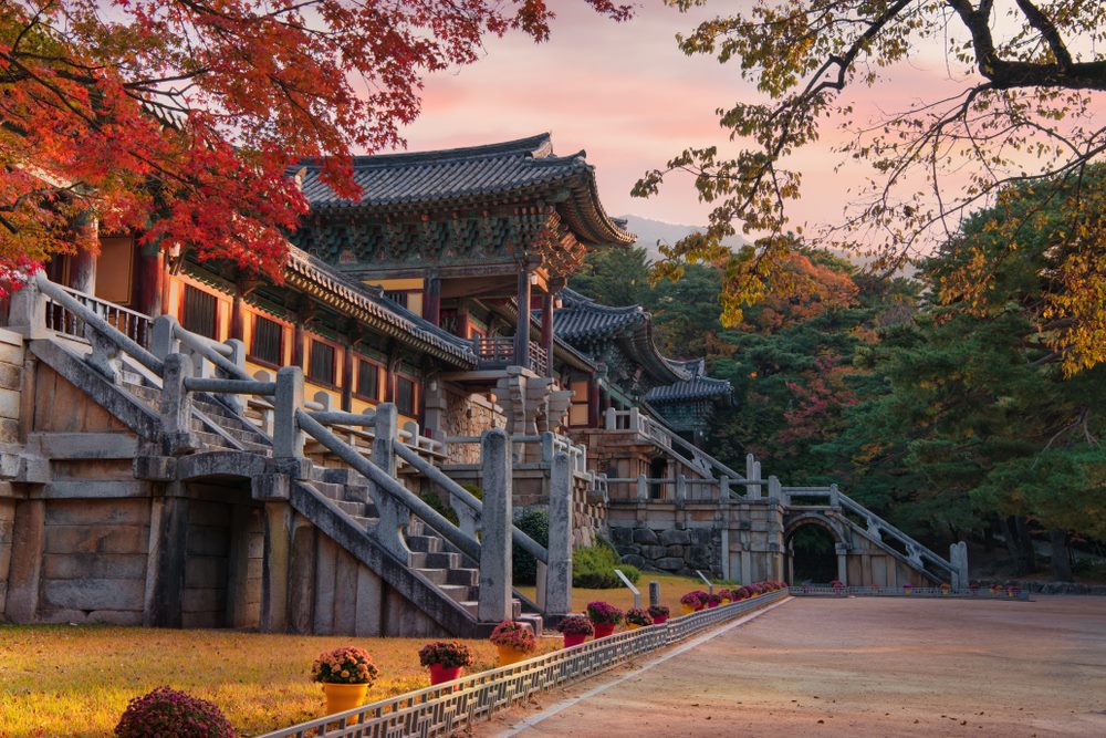 Luxury jet travel to South Korea