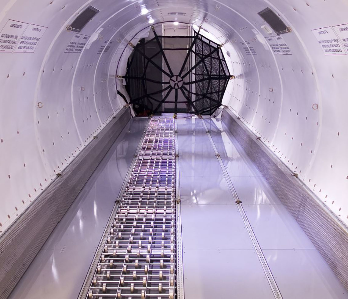 Saab 340 cargo charter aircraft capacity hold