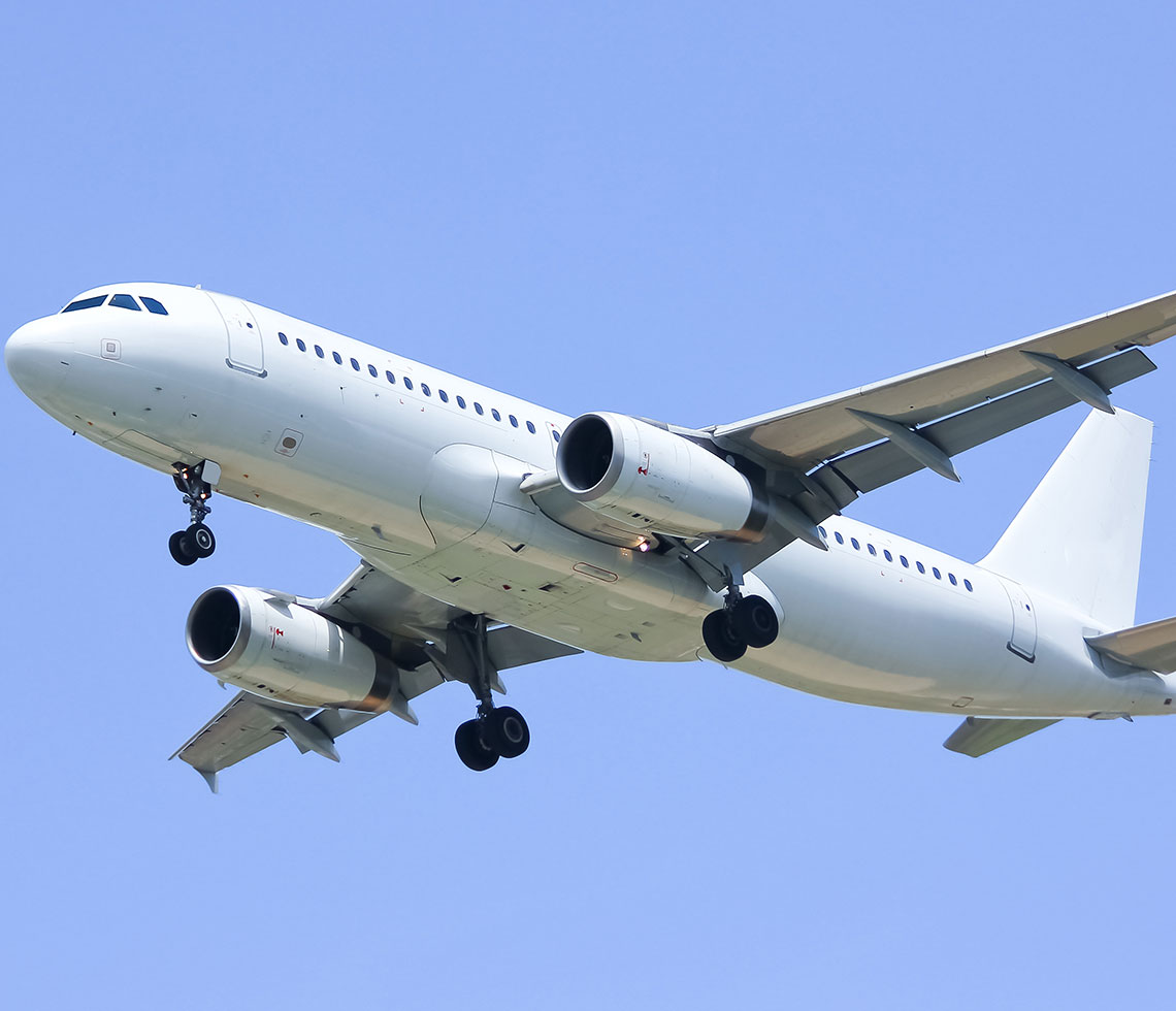 Airbus A320 private aircraft charter flight