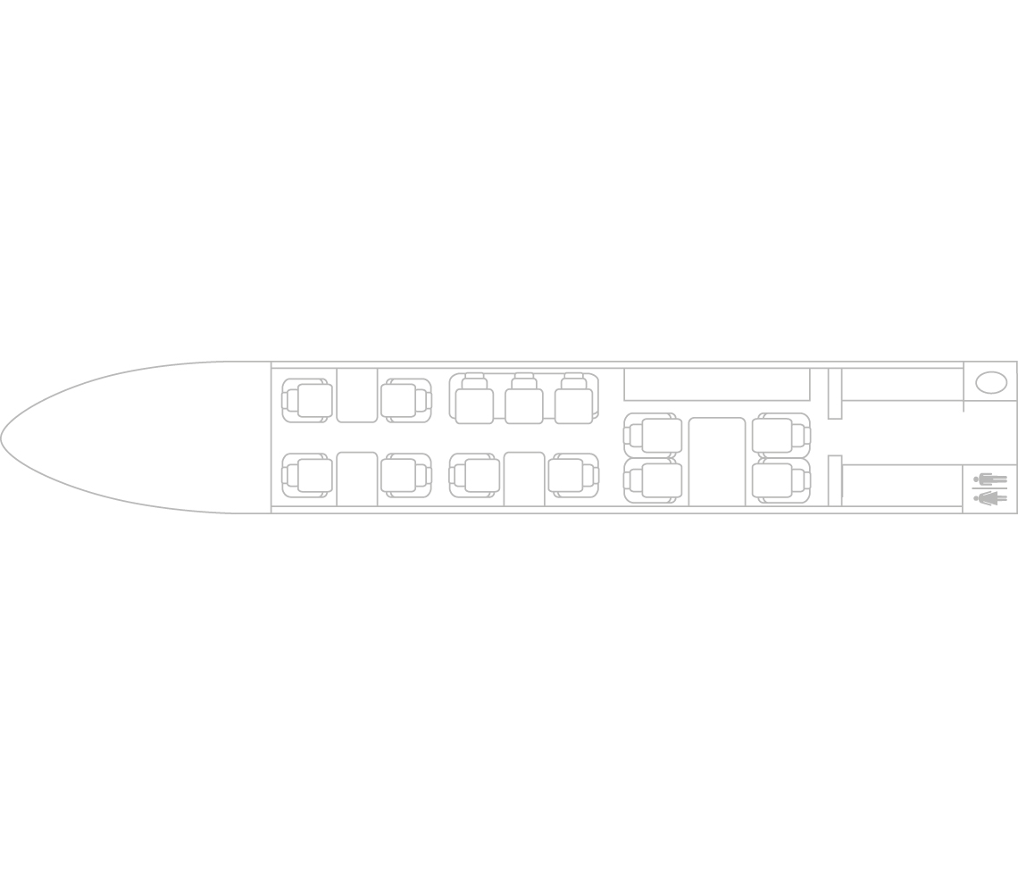 Gulfstream 650 private jet charter interior cabin specifications