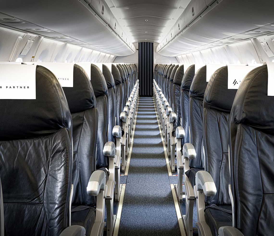 Embraer 190 private aircraft interior