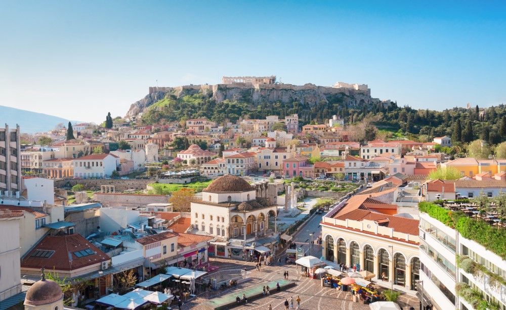 View of Athens, Greece